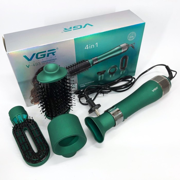 Фен для укладання локонів VGR, Фен для дому та салону, Фен потужний сушіння волосся з насадкою WB-50