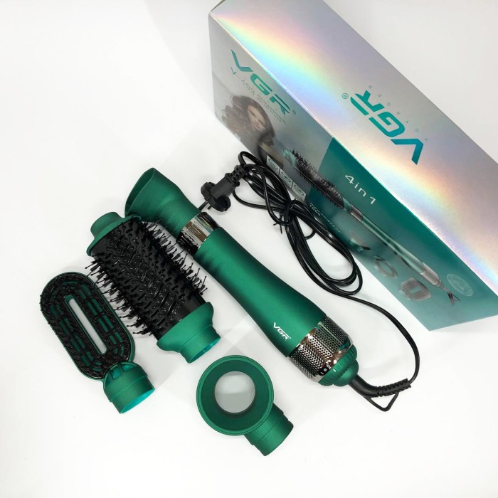 Хороша фен-щітка обертова VGR V-493, Стайлер автоматичний для завивки волосся, Сучасний фен для волосся MT-14