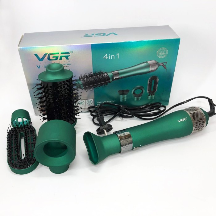 Хороша фен-щітка обертова VGR V-493, Стайлер автоматичний для завивки волосся, Сучасний фен для волосся MT-14