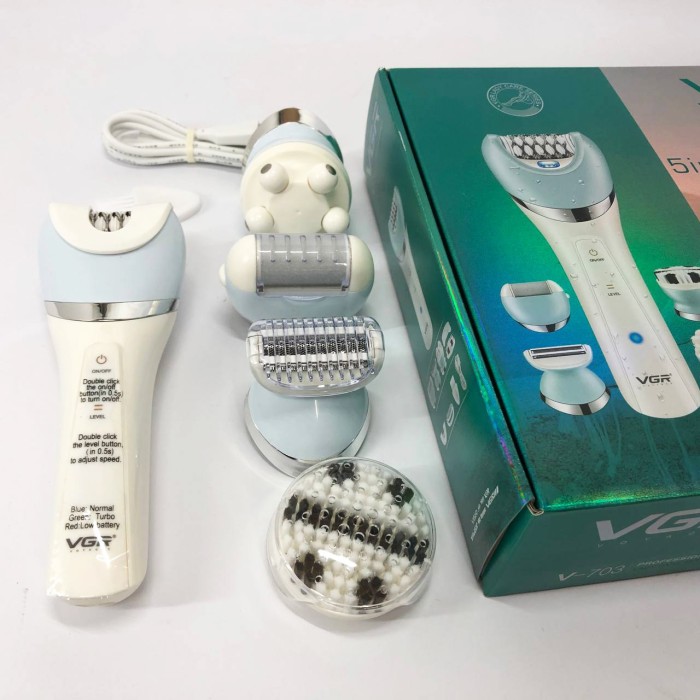 Електричний акумуляторний епілятор депілятор VGR V-703, Епілятор для лінії бікіні PF-89