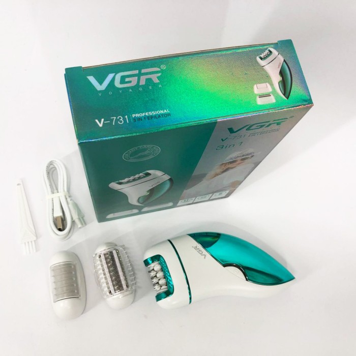 Багатофункціональна жіноча бритва VGR, Домашній епілятор для бікіні Терка для педикюру ніг DH-91