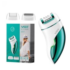 Жіночий портативний епілятор для депіляції, Жіночий епілятор зі змінними насадками WE-79