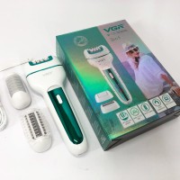 Електропилка для педикюру VGR, Тример для дівчат жінок дівчаток Епілятор з насадками чутливих зон EI-24