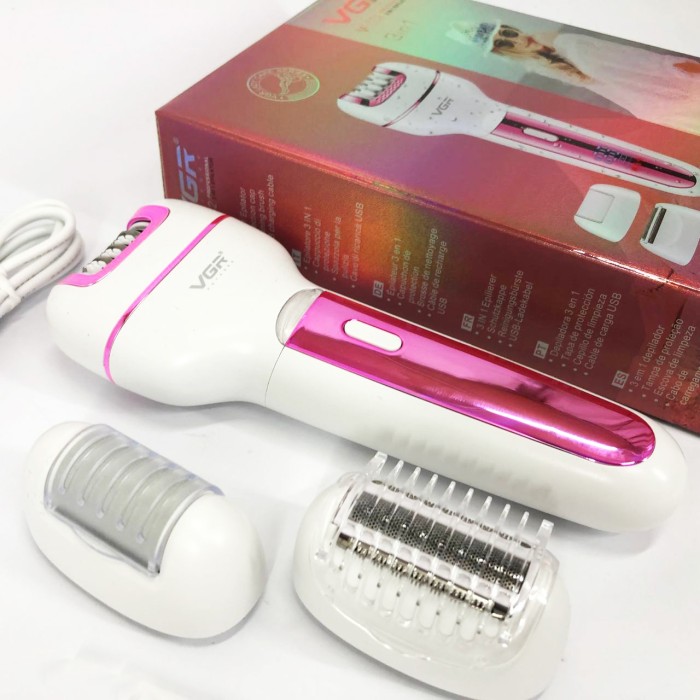 Епілятор жіночий електричний для тіла, Пилка для мозолів і ніг Пемза наждачка п'ят MD-12