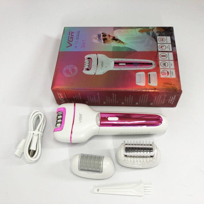 Епілятор жіночий електричний для тіла, Пилка для мозолів і ніг Пемза наждачка п'ят MD-12