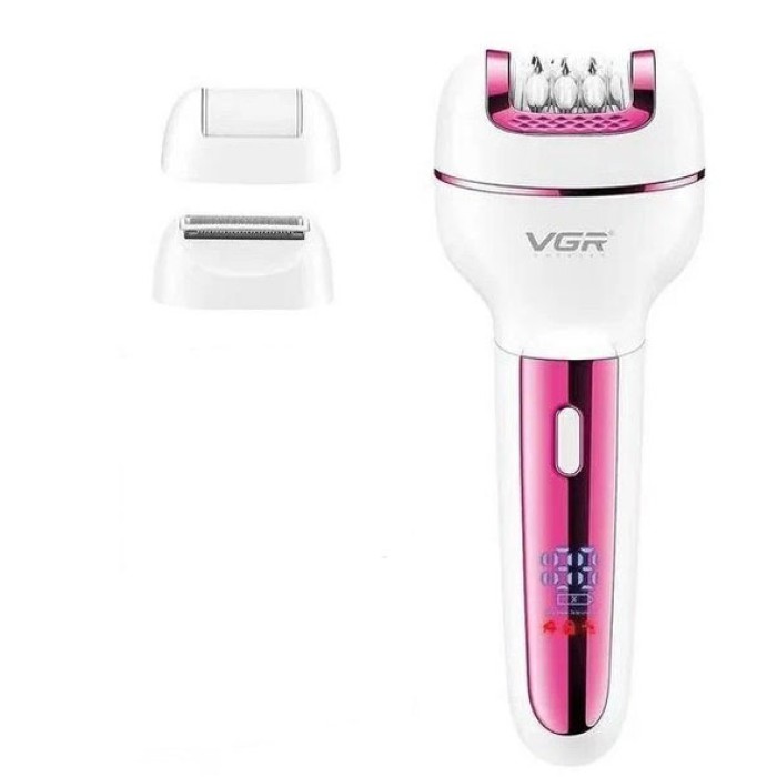 Епілятор жіночий електричний для тіла, Пилка для мозолів і ніг Пемза наждачка п'ят MD-12