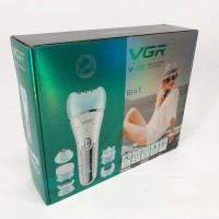 Епілятор для інтимних зон VGR V-733, Електрична роликова пилка для ступень, Ефективна пемза QR-78