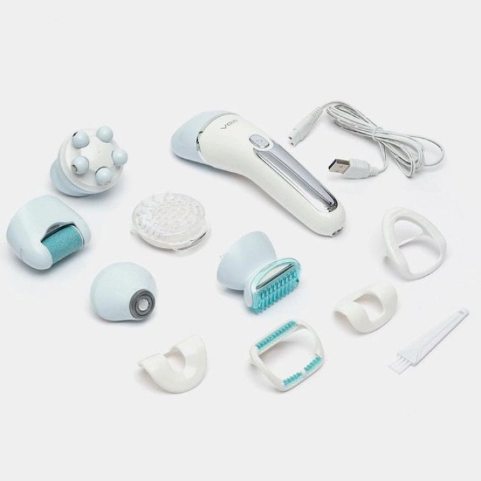 Епілятор для інтимних зон VGR V-733, Електрична роликова пилка для ступень, Ефективна пемза QR-78