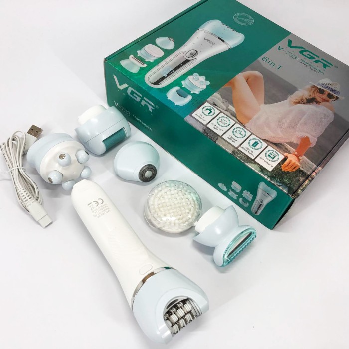 Жіноча електробритва для ніг VGR, Епілятор електроепілятор, Пилка для ніг, Епілятор депілятор бритва RZ-56