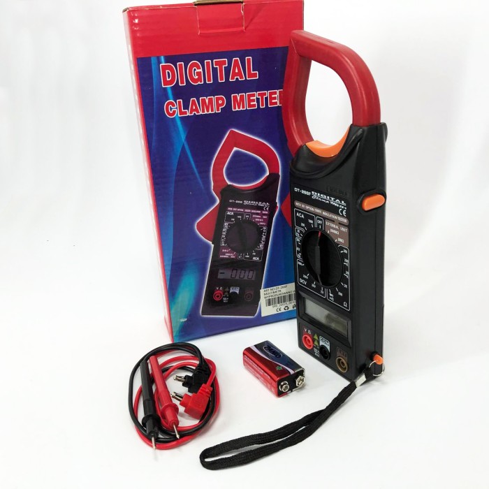 Мультиметр цифровий тестер амперметр DT-266F, Мультиметр для побутового використання OA-15