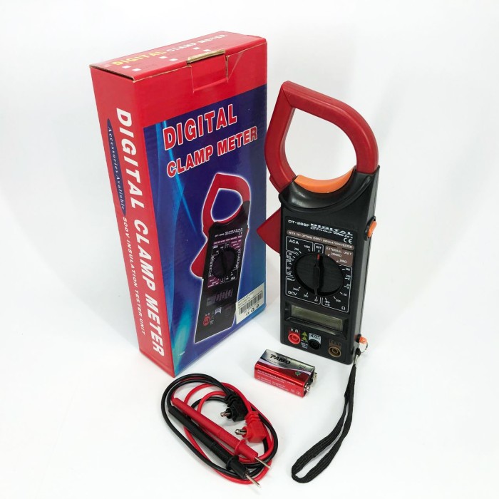 Мультиметр цифровий тестер амперметр DT-266F, Мультиметр для побутового використання OA-15