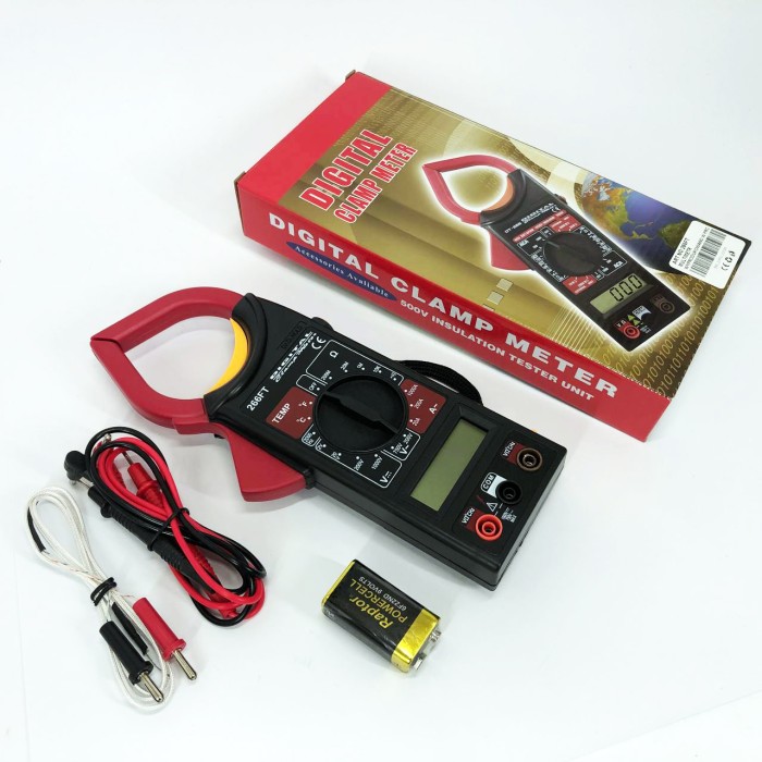 Цифровий мультиметр для дому DT 266 FT, Мультиметр із функцією захисту від перевантаження JK-54