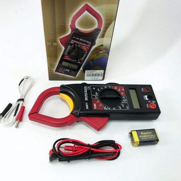 Цифровий мультиметр для дому DT 266 FT, Мультиметр із функцією захисту від перевантаження JK-54