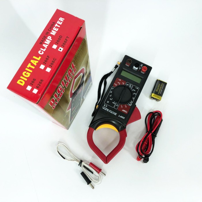 Цифровий мультиметр для дому DT 266 FT, Мультиметр із функцією захисту від перевантаження JK-54