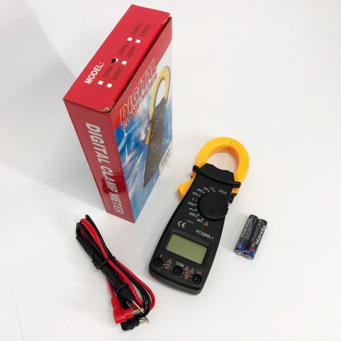 Універсальний електронний мультиметр VC3266 L+, Мультиметр для перевірки електроприладів QO-97