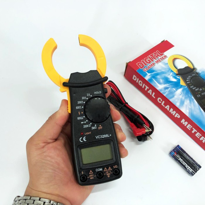 Універсальний електронний мультиметр VC3266 L+, Мультиметр для перевірки електроприладів QO-97