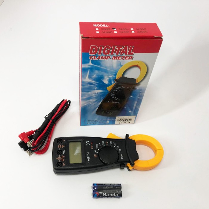 Універсальний електронний мультиметр VC3266 L+, Мультиметр для перевірки електроприладів QO-97