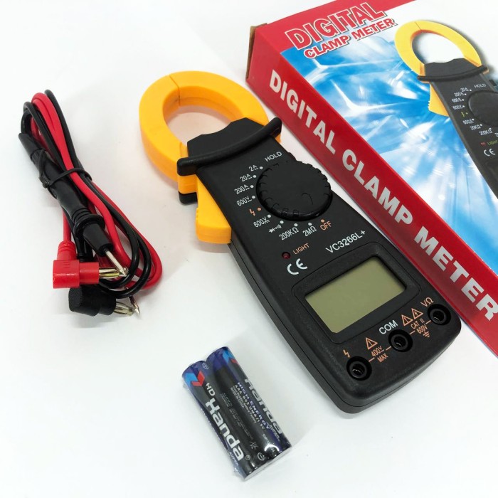 Універсальний електронний мультиметр VC3266 L+, Мультиметр для перевірки електроприладів QO-97