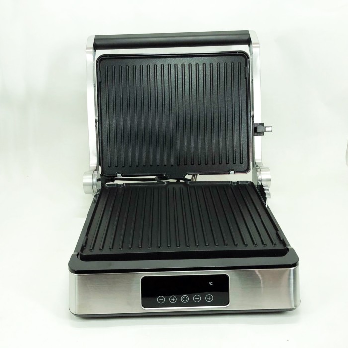 Гриль з притискною пластиною MAGIO MG-355, Сендвічниця з антипригарними панелями, Мультипекар гриль ST-63