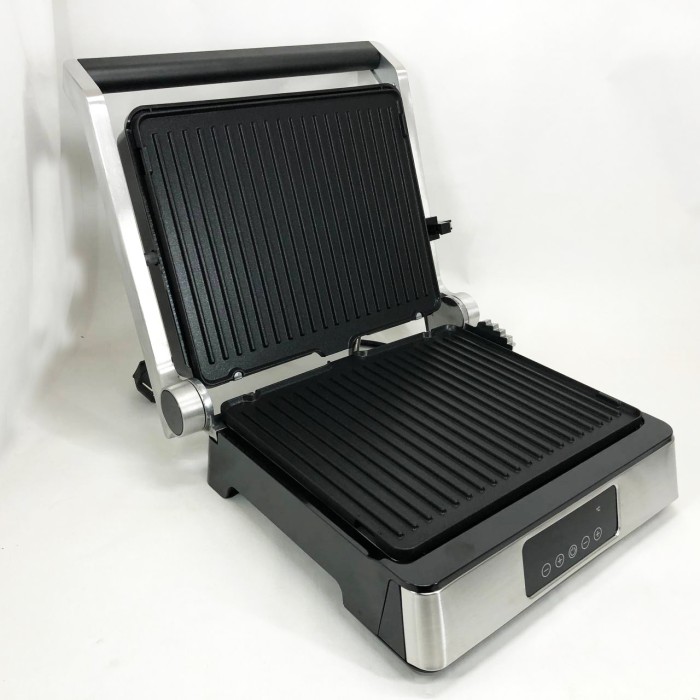 Гриль з притискною пластиною MAGIO MG-355, Сендвічниця з антипригарними панелями, Мультипекар гриль ST-63