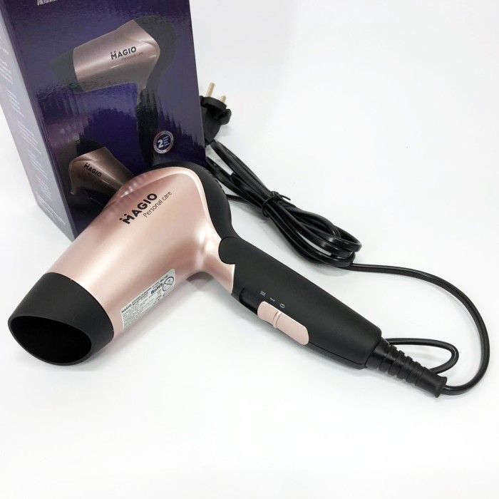 Фен для укладання локонів Magio, Фен для волосся з регульованою температурою Хороший потужний MO-96