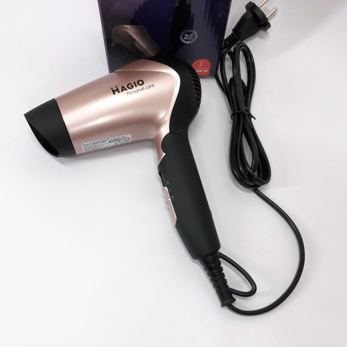 Фен для укладання локонів Magio, Фен для волосся з регульованою температурою Хороший потужний MO-96