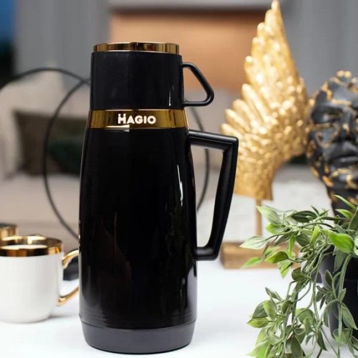 Гарячий термос для чаю Magio MG-1050B 1 л, Побутовий термос домашній для дому води OE-78