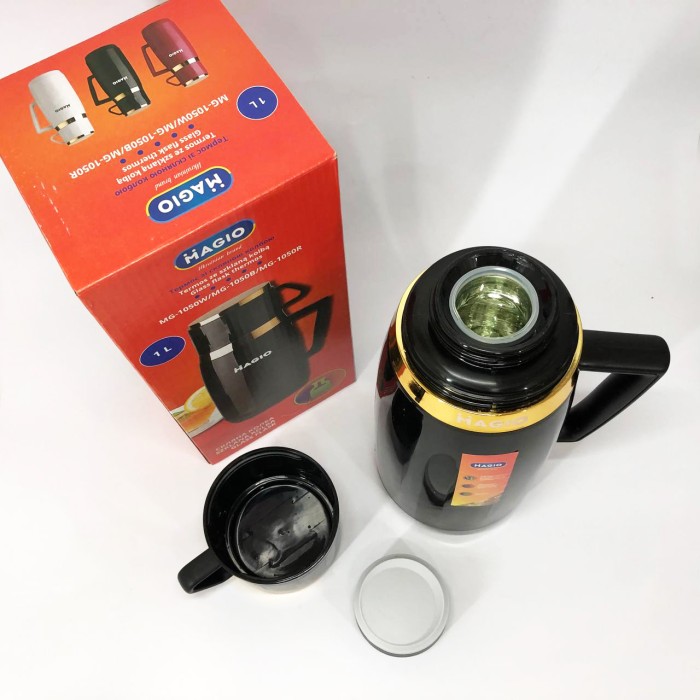Гарячий термос для чаю Magio MG-1050B 1 л, Побутовий термос домашній для дому води OE-78