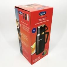 Фляга для пікніка Magio MG-1050W 1 л, Термокухоль для школярів, Термос для LV-843 чаю помповий
