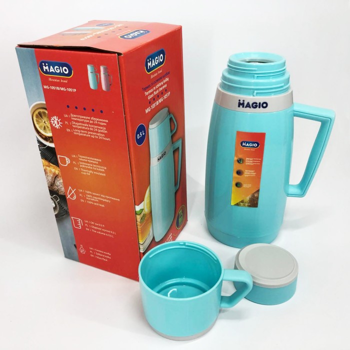 Топ кращих термосів Magio, Термос з вакуумним утриманням тепла, Термокружка для автомобіля YF-23