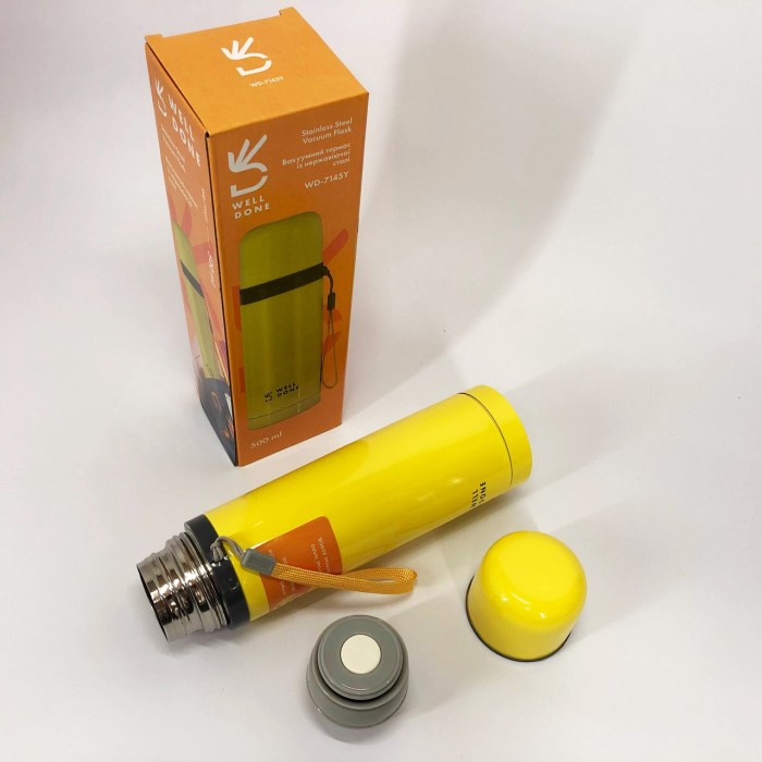 Туристичний термос для холодних і гарячих напоїв Well, Термоконтейнер для напоїв Термос чаю топ ZL-46