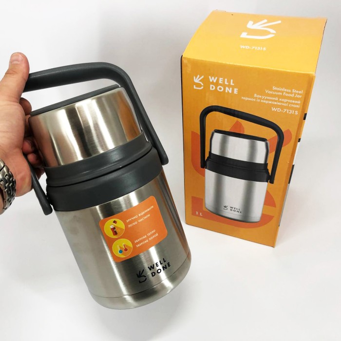 Термос з нержавіючої сталі, Термос у вигляді пляшки, для чаю помповий Термочашка похідна PZ-28