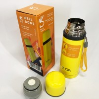 Термочашки для гарячих напоїв Well Done WD-7153Y 350 мл, Хороший якісний термос, Баночка-термос TO-59