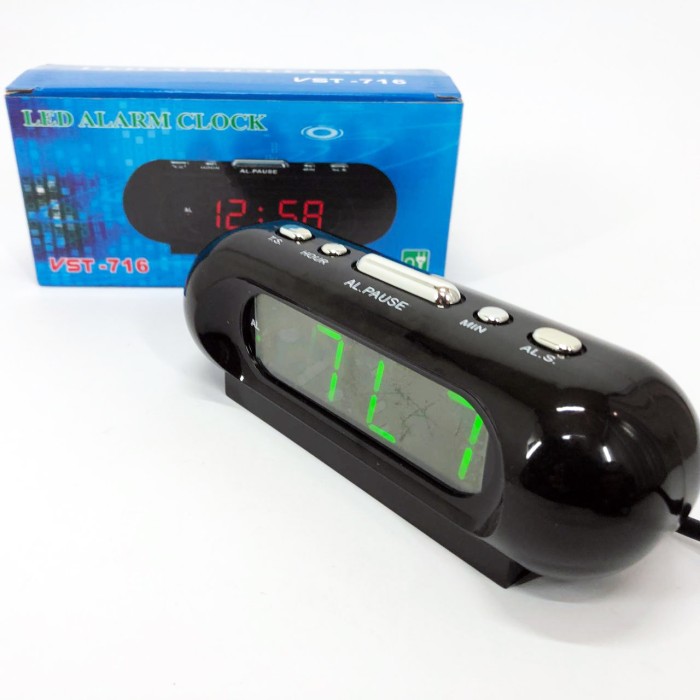 Настільний годинник зі світлодіодним дисплеєм, Годинник зі світловим дисплеєм Настільний LED QX-28
