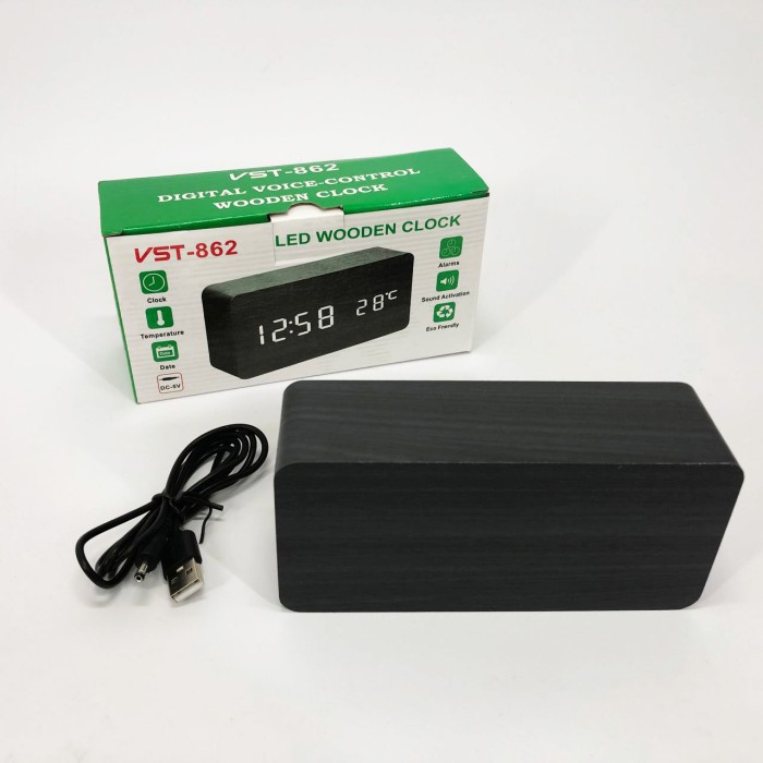 Настільний годинник з підсвічуванням, Годинники електронні настільні світяться vst XE-32