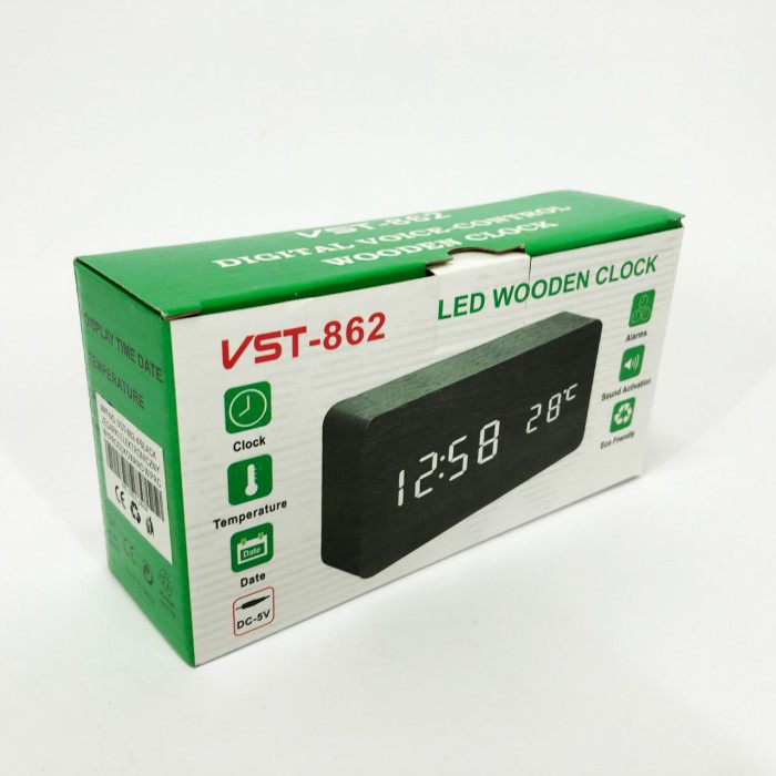 Настільний годинник з підсвічуванням, Годинники електронні настільні світяться vst XE-32