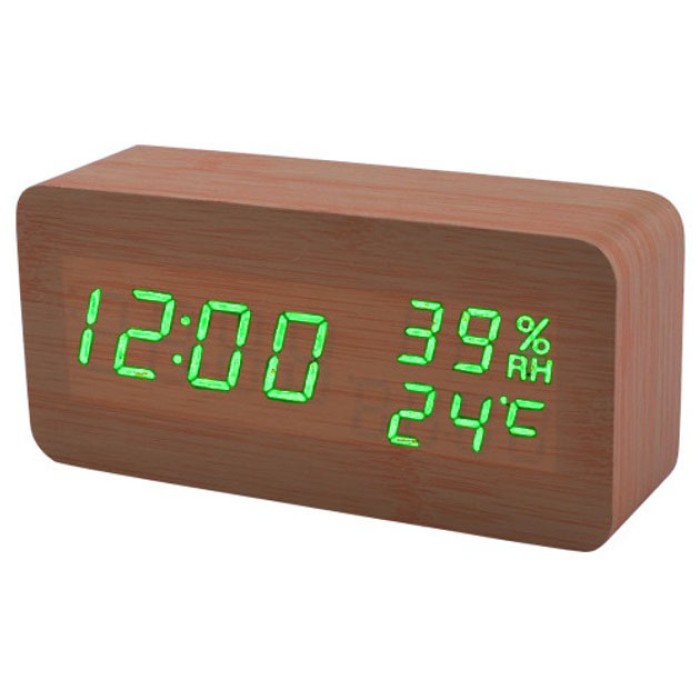 LED настільний годинник VST-862S-4, Електронний настільний годинник digital LED TZ-68