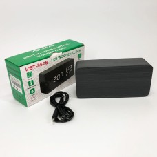 Класний настільний годинник VST-862S-6, Настільний годинник з автоматичним підсвічуванням IO-15