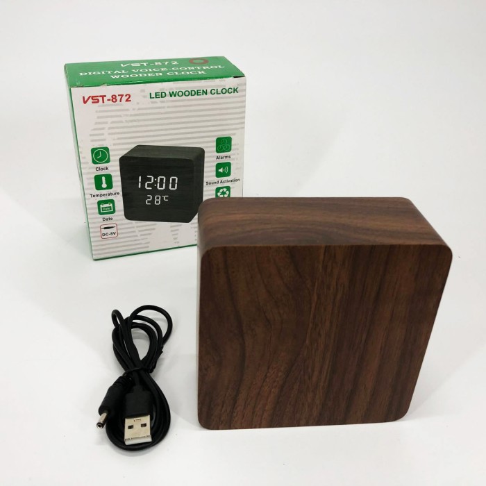Годинник світлодіодний настільний хороший VST-872-4, Настільний годинник з яскравими цифрами BL-75