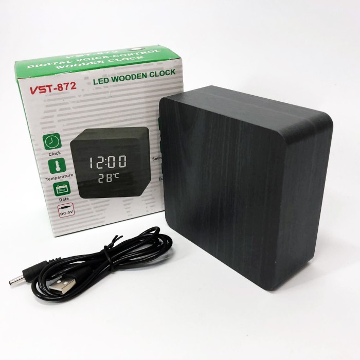 Класичний настільний годинник, Настільний годинник з електронною індикацією LED TC-62