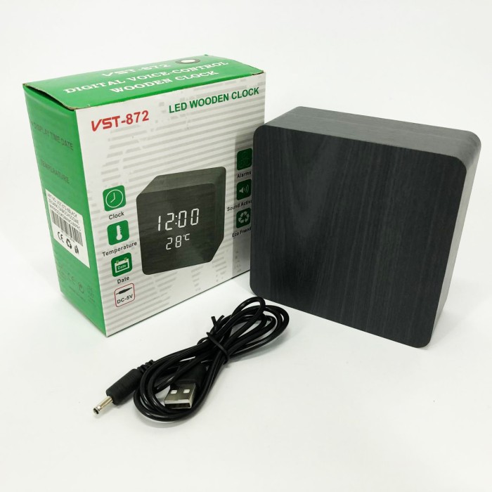 Класичний настільний годинник, Настільний годинник з електронною індикацією LED TC-62