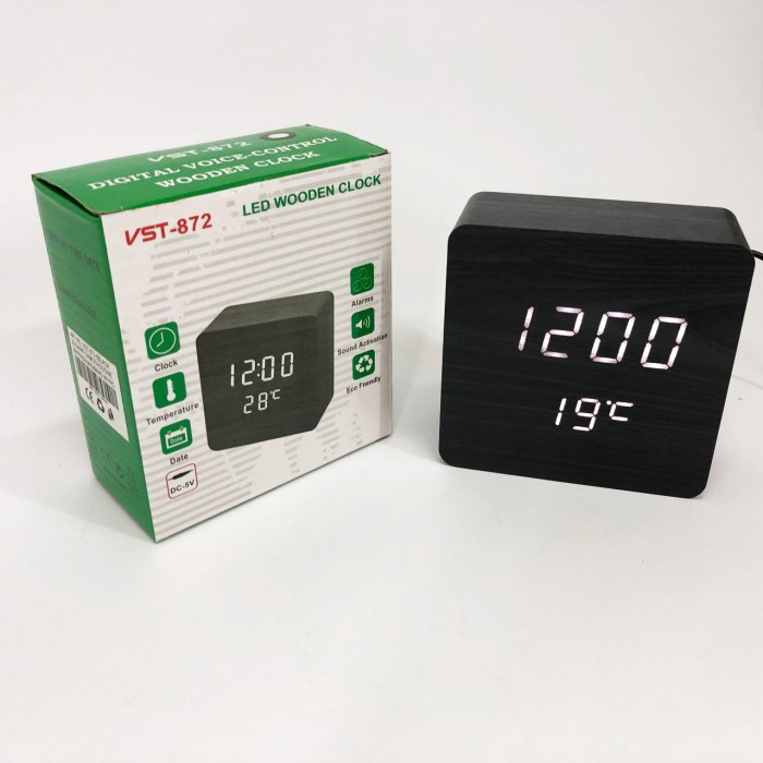 Класичний настільний годинник, Настільний годинник з електронною індикацією LED TC-62