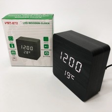 Годинник з датчиком температури і вологості VST-872-6, Електронний настільний годинник digital IL-24