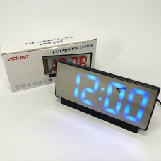 Годинник електронний з яскравими цифрами настільний VST-888-5, Настільний LED годинник UR-86