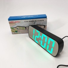 Електронний годинник з вбудованим дисплеєм, Настільний годинник з яскравим світлодіодним led дисплеєм JM-84