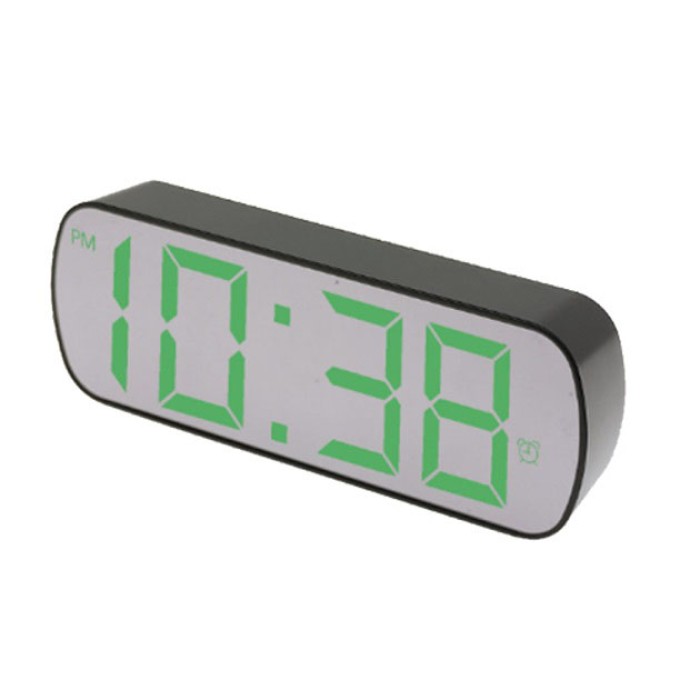 Електронний годинник з вбудованим дисплеєм, Настільний годинник з яскравим світлодіодним led дисплеєм JM-84