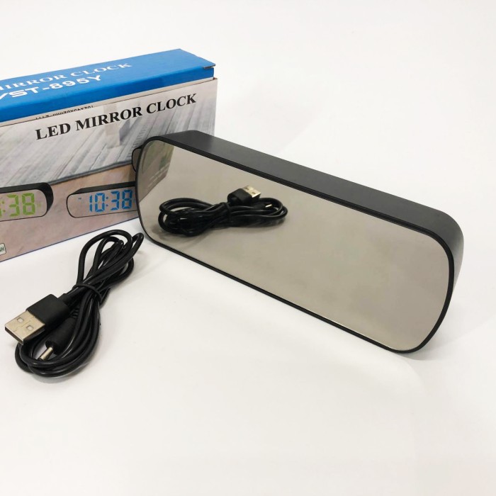 Годинник електронний з підсвічуванням дисплея VST-895Y-4, Настільний годинник з великими цифрами JY-59