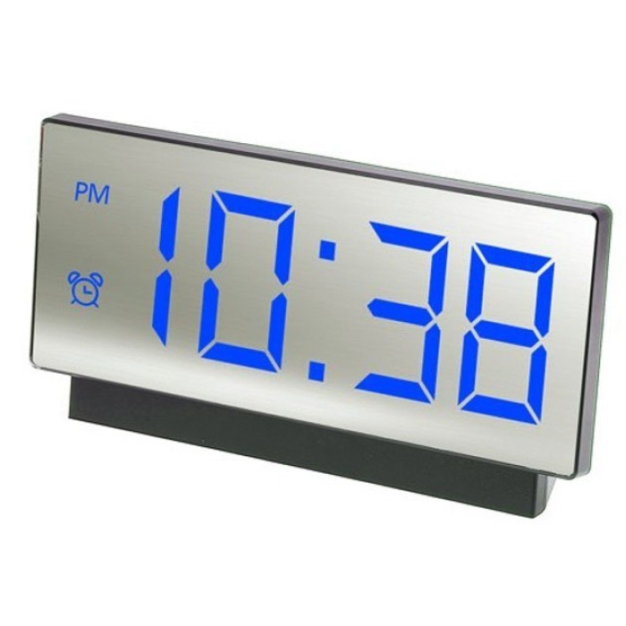 LED настільний годинник VST-897-5, Настільний годинник з функцією підсвічування UG-46