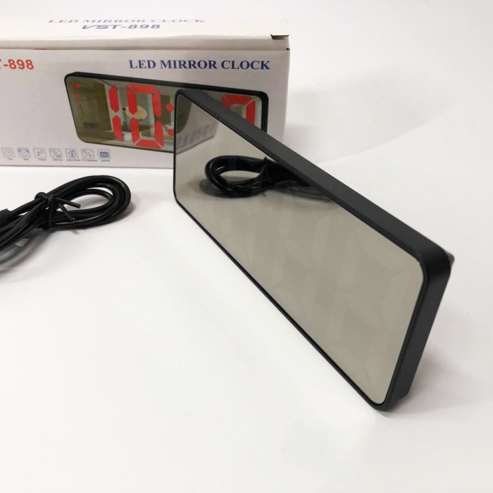 Настільний LED годинник VST-898-1, Класичний настільний годинник електронний цифра WY-62