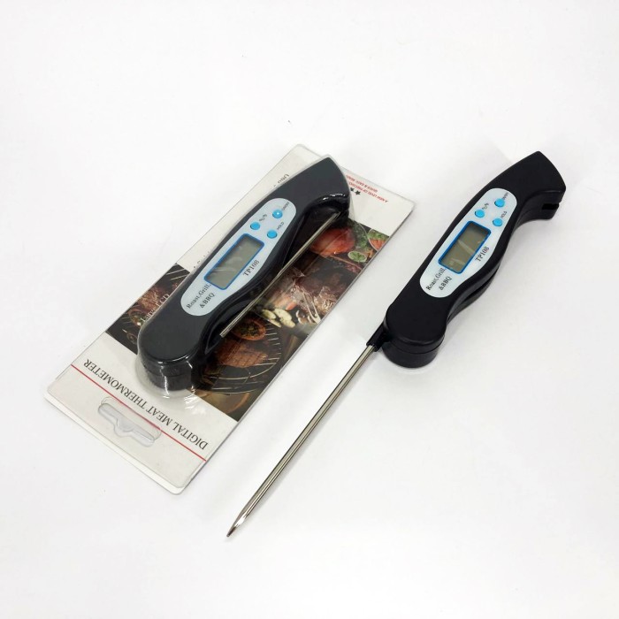 Градусник для стейка, Градусник щуп кулінарний для м'яса, Точний термометр з виносним щупом OU-86